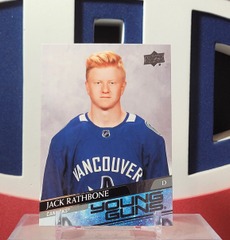 Jack Rathbone 2020-21 - Young Guns Rookie #717 Upper Deck Extended Series